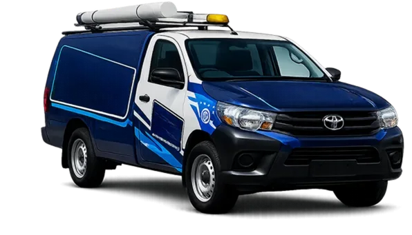 Service van on its way to a Carlingford job